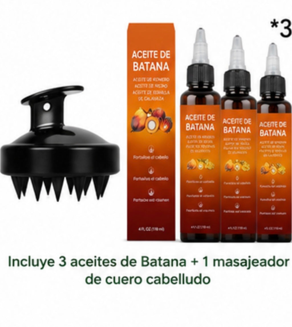 Aceite para el crecimiento y reparación del cabello Batana
