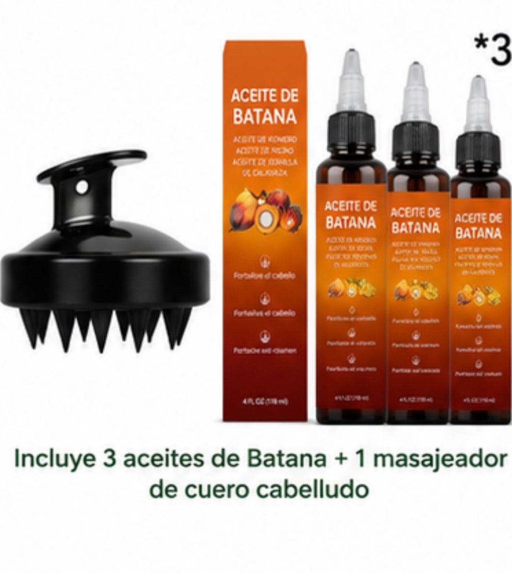 Aceite para el crecimiento y reparación del cabello Batana