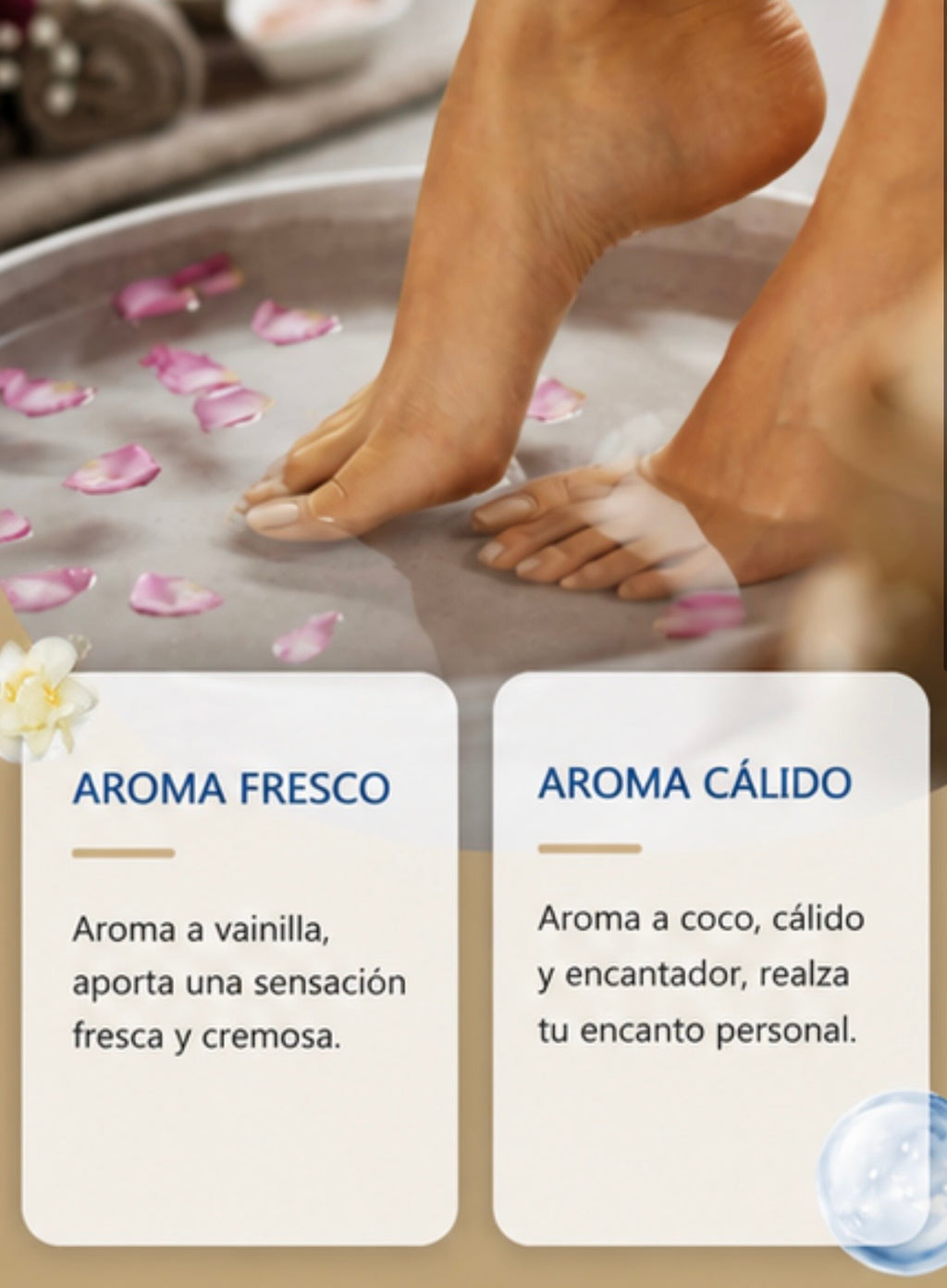 Roxelis Vanilla Coconut Hair & Body Perfume Brus - Fragancia de larga duración