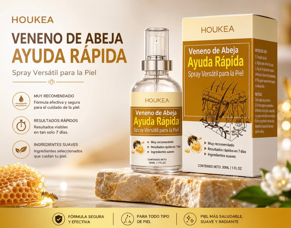 Spray de alivio rápido Bee Venom - Bruma calmante para el cuidado de la piel