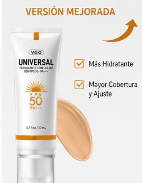 Filtro de piel" SPF tintado universal