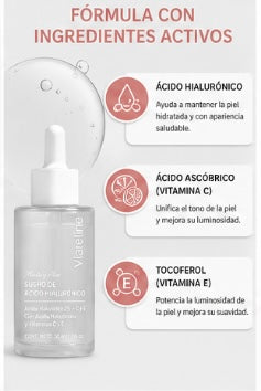 Suero de ácido hialurónico puro | Fórmula de hidratación profunda y relleno