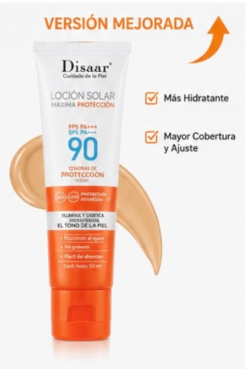 Loción de protección solar de alta potencia BrightShield"