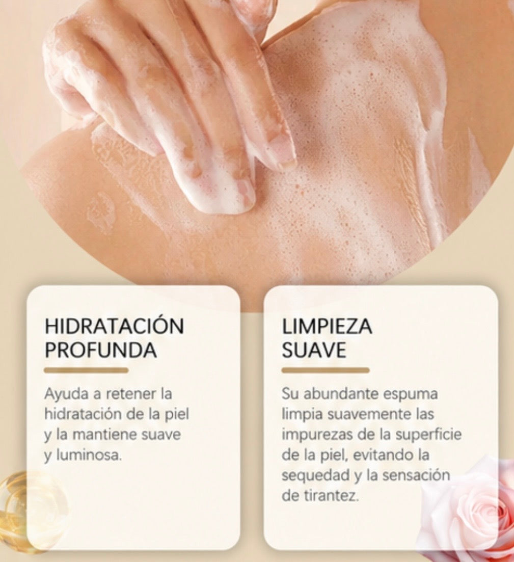 Gel de baño de perfume de lujo - Hidratación profunda y fragancia de larga duración