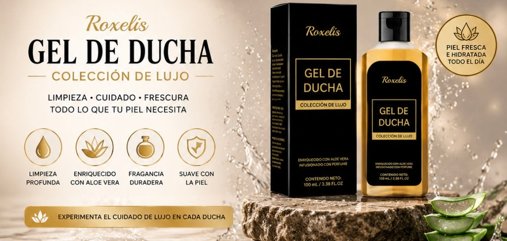 Gel de ducha perfumado NOIR EXTREME para hombres
