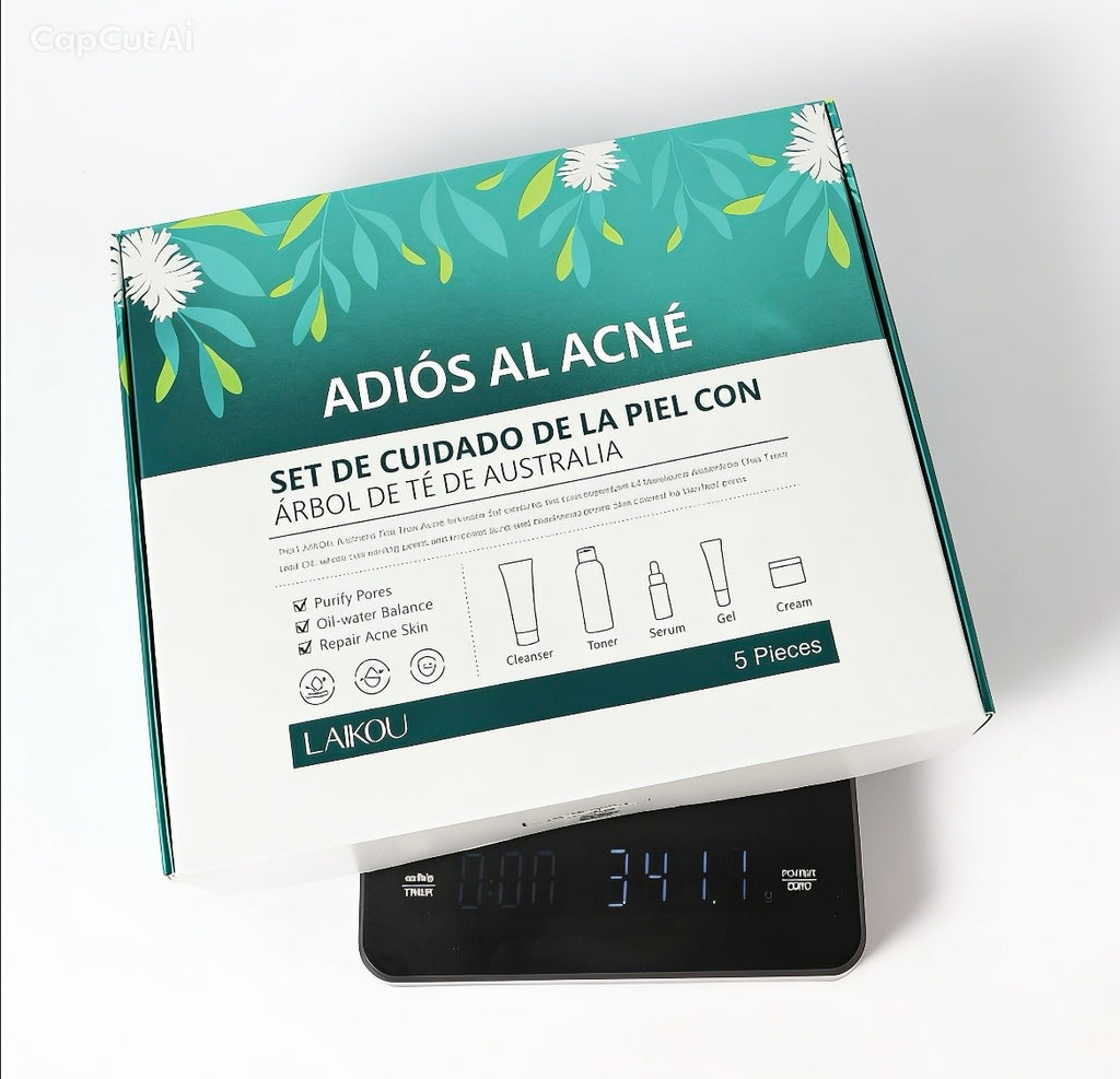 Piel radiante" Régimen diario de 4 pasos