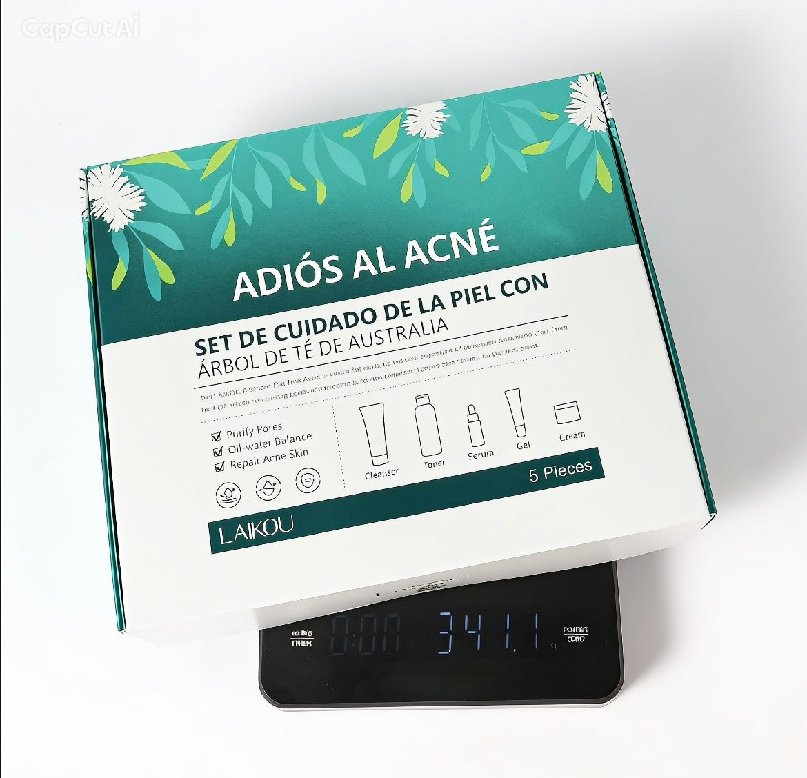 Piel radiante" Régimen diario de 4 pasos