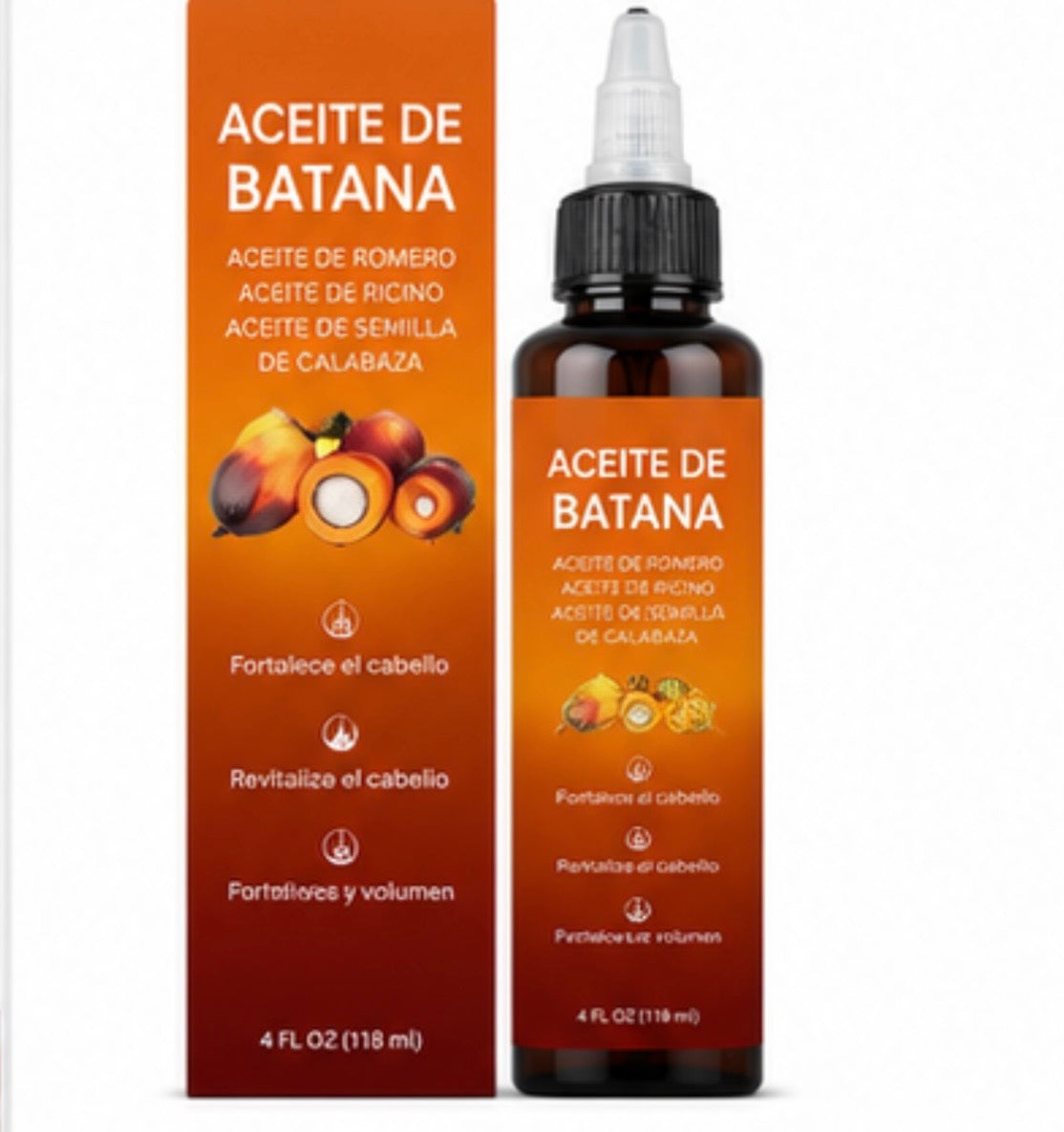 Aceite para el crecimiento y reparación del cabello Batana